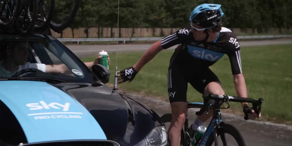 Sport Video with Team Sky and Jaguar. Sports video production Birmingham by Vermillion Films