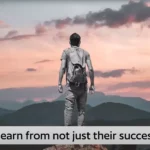 Corporate Innovation Video Image - a man with a backpack looks out over mountains