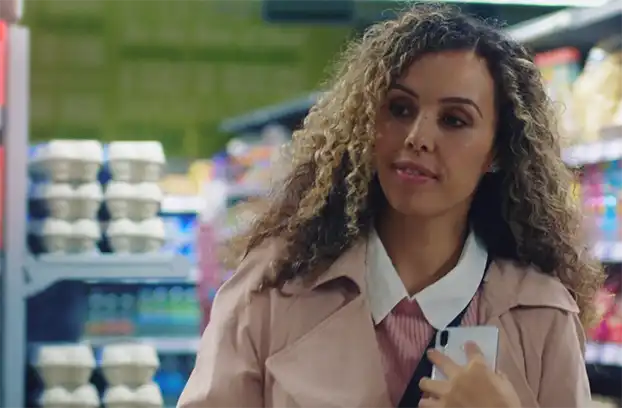 A woman starring in a TV commercial for co-op from a blog about video production